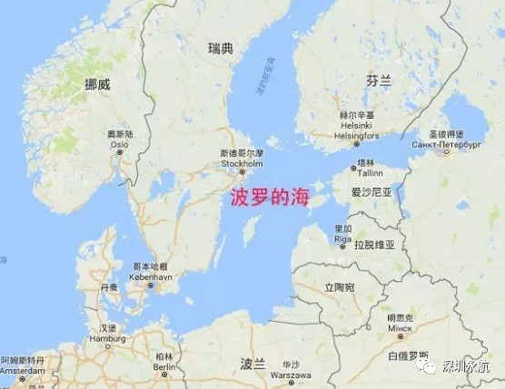 波罗的海面积图片