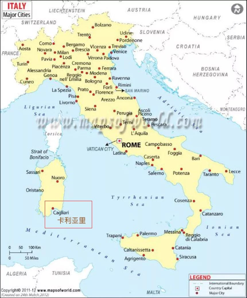 msc地中海航运新增港口意大利卡利亚里